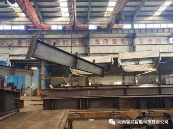中鋁九冶順聚項(xiàng)目干熄焦二期本體框架和爐殼制作工程